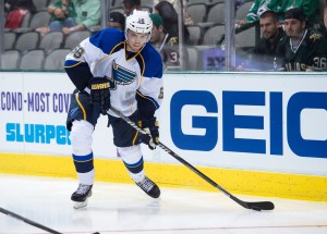 A native of Norrkoping, Sweden, Magnus Paajarvi currently plays left wing for the St. Louis Blues. Jerome Miron-USA TODAY Sports)