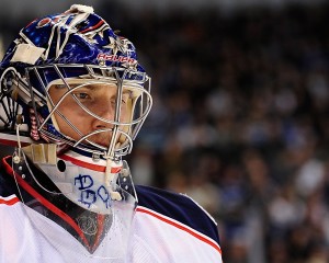 Columbus Blue Jackets goalie Sergei Bobrovsky