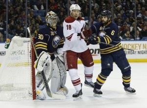 Ryan Miller is headed to St. Louis. (Kevin Hoffman-USA TODAY Sports)