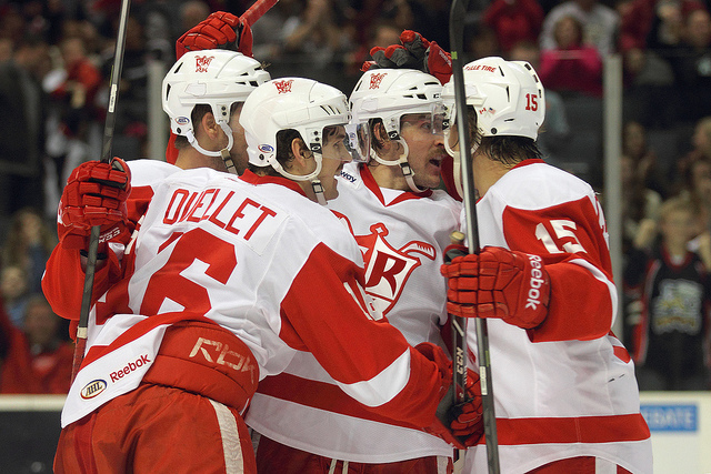 Grand Rapids Griffins celebrate