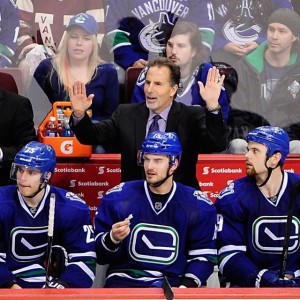 John Tortorella when he was with the Canucks. (Anne-Marie Sorvin-USA TODAY Sports)
