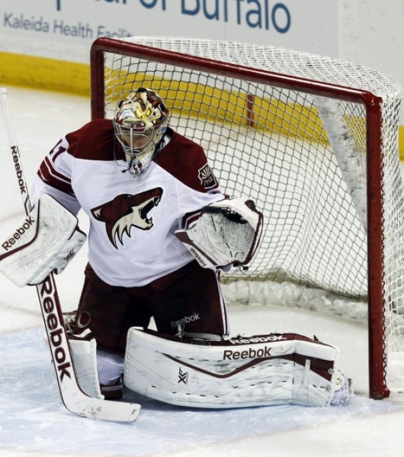 Smith and the Coyotes had a surprising start to the season (Kevin Hoffman-USA TODAY Sports)