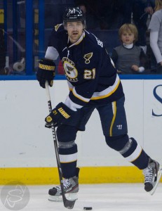 Berglund has been a key to the Blues' bottom lines (TSN Photography)