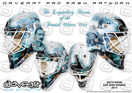 Al Montoya's New Winnipeg Jets Mask Revealed! - Arctic Ice Hockey