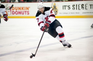 Mike Sislo of the Albany Devils