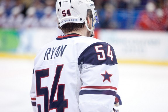 Bobby Ryan was left off the 2014 U.S. Olympic team. [photo: Kris Krug]
