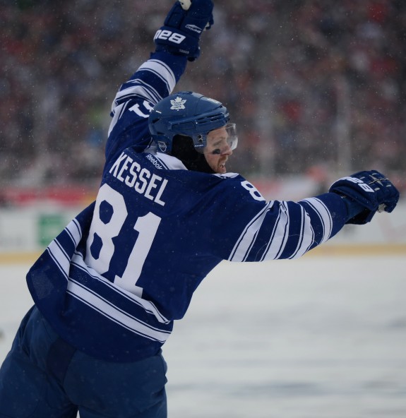 Phil Kessel, Toronto Maple Leafs, Winter Classic, Tom Turk, The Hockey Writers, THW, Hockey, NHL