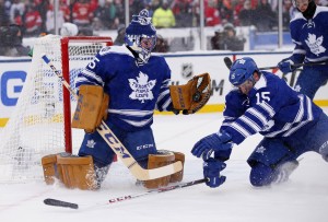 The Winter Classic was just one in a string of what could be a high amount of consecutive starts for Jonathan Bernier (Rick Osentoski-USA TODAY Sports)