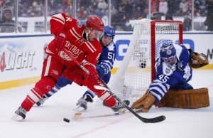 Justin Abdelkader of the Detroit Red Wings.