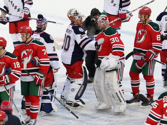 Stadium Series handshake