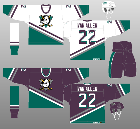 old school ducks jersey