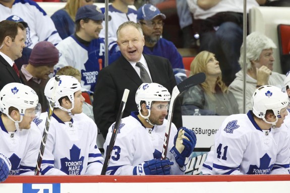 Randy Carlyle Toronto Maple Leafs