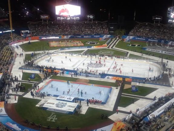 hockey outdoors in LA