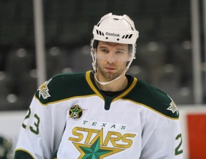 Travis Morin and teammate Colton Sceviour (not pictured) are two of the players who make the Stars an AHL powerhouse. (Texas Stars Hockey)
