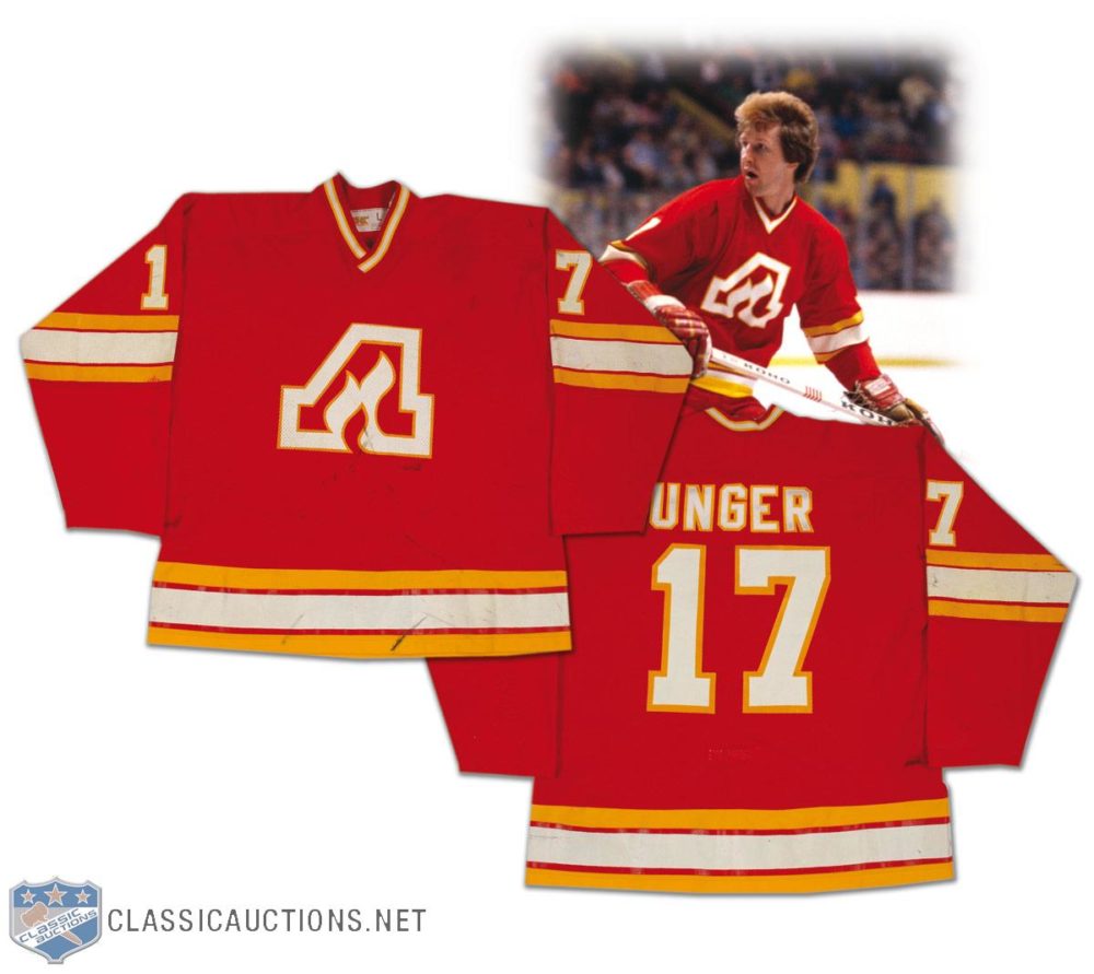 Atlanta Flames 1973-80 Red Hockey Jersey — BORIZ