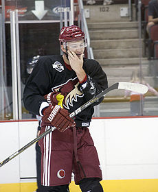 Czech forward Martin Hanzal is in his seventh season with the Phoenix Coyotes (Photo Courtesy of Wikimedia Commons)