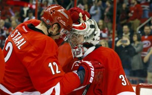 Is Anton Khudobin in line to take the starting job for next season? (James Guillory-USA TODAY Sports)