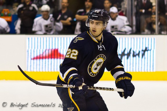 Shattenkirk has been the Blues' No. 2-3 defenseman the past few years (bridgetds/Flickr)