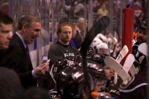 Hershey Bears coach Mike Haviland (Annie Erling Gofus/The Hockey Writers)