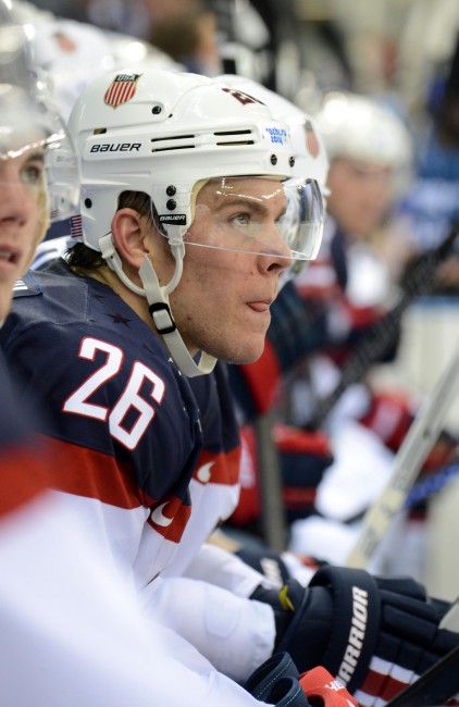 Stastny was teammates with Backes, Oshie and Shattenkirk in the 2014 Olympics (Jayne Kamin-Oncea-USA TODAY Sports)