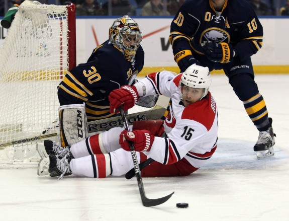 Tuomo Ruutu finally found a day to just sit down and relax after a whirlwind week. (Timothy T. Ludwig-USA TODAY Sports)