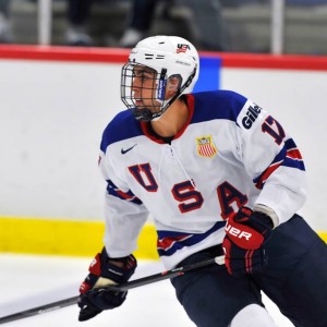 Alex Tuch was Chuck Fletcher's first pick in the 2014 draft. (Photo: Tom Sorenson)