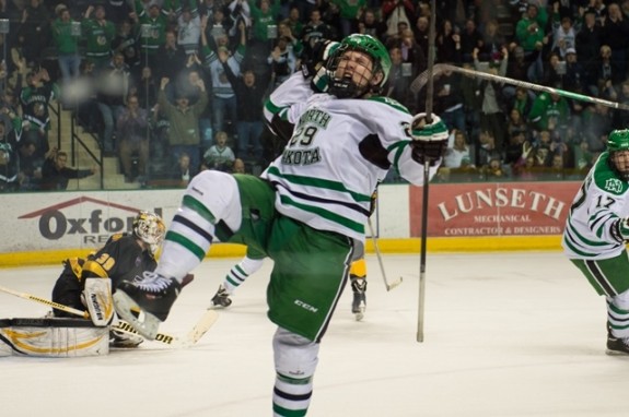  UND forward Bryn Chyzyk  (Eric Classen / UND Athletics)