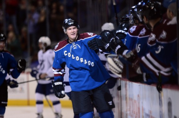 Nick Holden has been a great addition to Colorado's power play which has taken a team from 29th place a year ago, to competing with the likes of Chicago(Ron Chenoy-USA TODAY Sports)