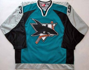 San Jose Sharks Third Jersey