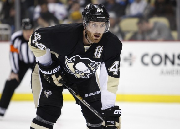 Was Brooks Orpik's hit on Jonathan Toews legal? (Raj Mehta-USA TODAY Sports)