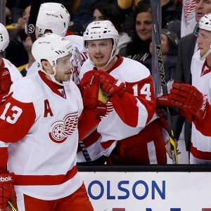 Datsyuk posted ten points in 11 January games(Greg M. Cooper-USA TODAY Sports)