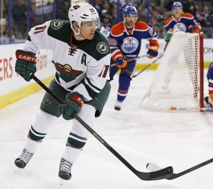 Zach Parise was a huge part of Minnesota's success in the first round, scoring three goals. The Wild winger won't be able to eliminate the Hawks by himself, though. (Perry Nelson-USA TODAY Sports)