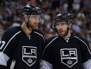 Mike Richards, Jeff Carter, Milestones, NHL, Los Angeles Kings