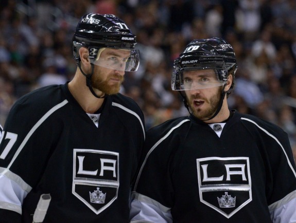 Flyers Backcheck: Despite scoring a goal, Mike Richards the Los Angeles Kings fell in defeat to the Flyers on Tuesday night.