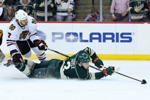 The Minnesota Wild will take on the Chicago Blackhawks next February in Minnesota's first outdoor game. (Brace Hemmelgarn-USA TODAY Sports)