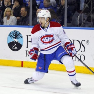 Montreal Canadiens forward Daniel Briere