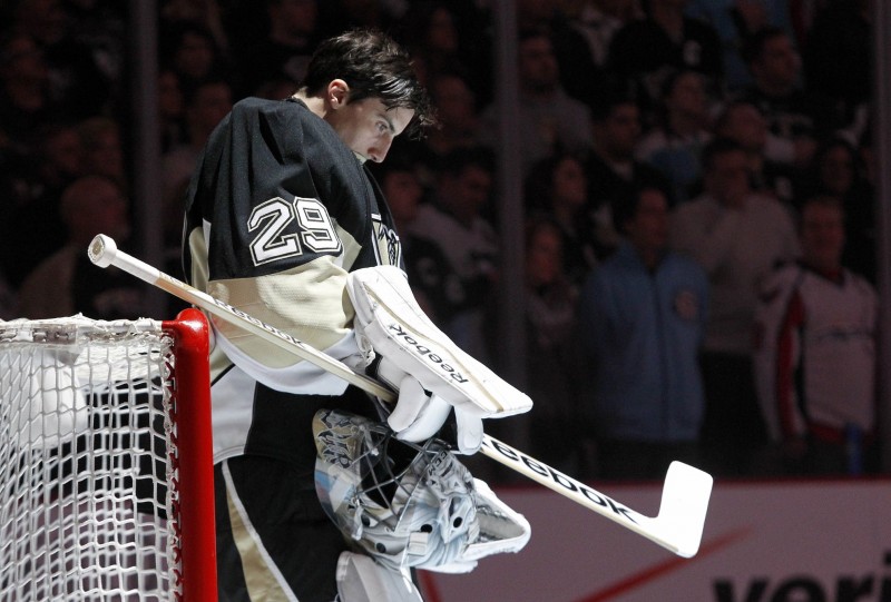 Marc-Andre Fleury's all-gold gear might be the single craziest hockey style  we've ever seen - Article - Bardown