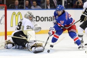 Marc-Andre Fleury against Rangers