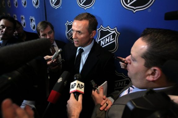 Steve Yzerman of the Detroit Red Wings.