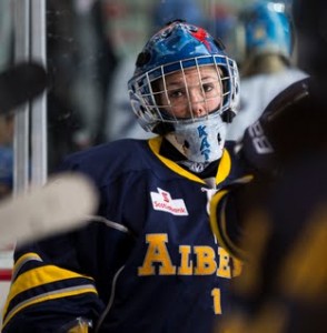 Kathy Desjardins set to play for the Calgary Inferno in the Canadian Women's Hockey League.