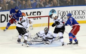 The Kings and Rangers gave up a ton of chances on their way to the Stanley Cup. (Adam Hunger-USA TODAY Sports)