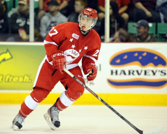 Michael Bunting [photo: Terry Wilson/OHL Images]