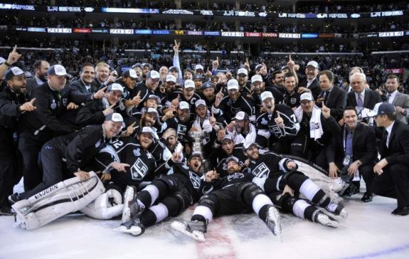 Los Angeles Kings win the 2014 Stanley Cup.