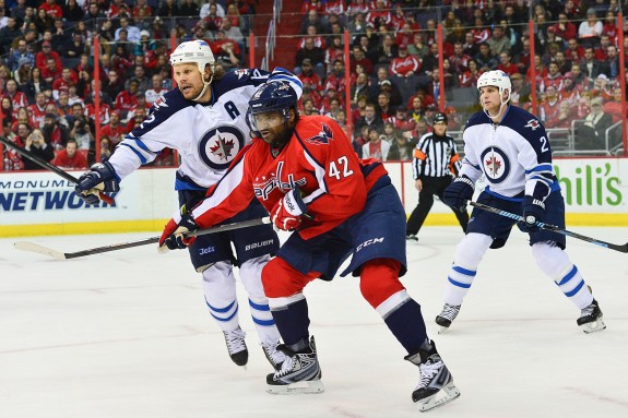 Joel Ward is looking to have another career season. (Tommy Gilligan-USA TODAY Sports)