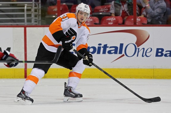 Despite throwing up 87 points in the OHL last season, is it best for Scott Laughton to join the Flyers next season?