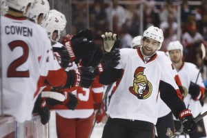 MacArthur is second on the Senators with 13 goals this season. (Rick Osentoski-USA TODAY Sports)