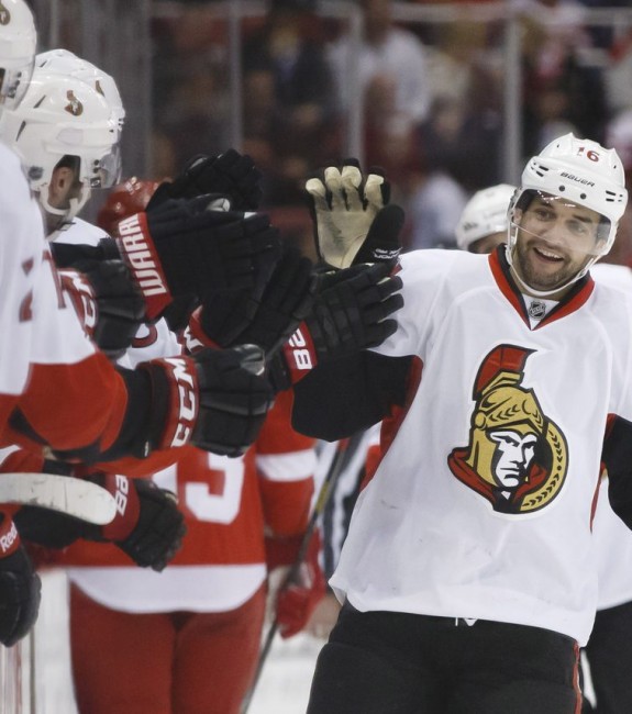 Ottawa Senators Clarke MacArthur