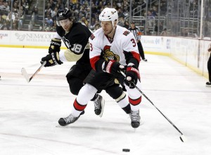 Marc Methot Ottawa Senators hip check