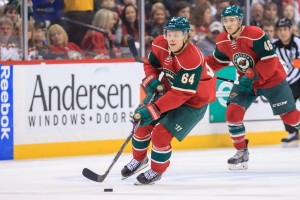 Mikael Granlund is the only member of the Wild's group of core, young players that has not yet signed a contract extension. (Brad Rempel-USA TODAY Sports)