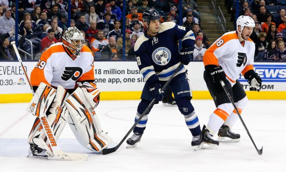 (Russell LaBounty-USA TODAY Sports) Nathan Horton never suited up for the Columbus Blue Jackets this season, yet still managed to get traded to the Toronto Maple Leafs as a salary dump. His wonky back has Horton on the long-term injury reserve with no sign of a comeback for next season.